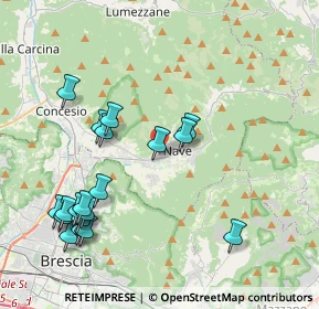Mappa Via Grizzago, 25075 Nave BS, Italia (4.49158)