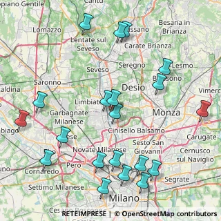 Mappa Viale Bagatti, 20037 Paderno Dugnano MI, Italia (10.0335)
