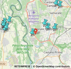 Mappa SP527 KM 45 664, 21015 Lonate Pozzolo VA, Italia (6.39353)