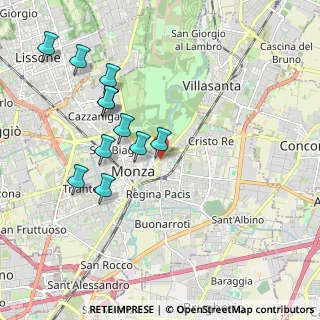 Mappa Via Lecco, 20864 Monza MB, Italia (1.95818)