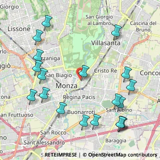 Mappa Via Lecco, 20864 Monza MB, Italia (2.63368)