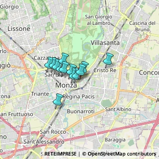 Mappa Via Lecco, 20864 Monza MB, Italia (1.01923)