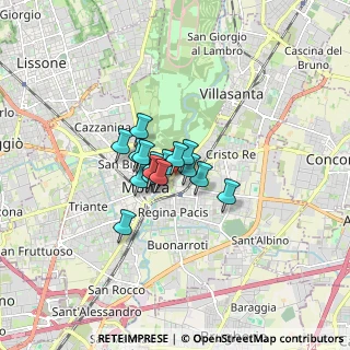 Mappa Via Lecco, 20864 Monza MB, Italia (0.88)