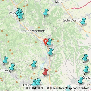 Mappa Superstrada Pedemontana Veneta, 36070 Brogliano VI, Italia (7.192)