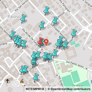 Mappa Via Alcide De Gasperi, 24050 Palosco BG, Italia (0.13310344827586)