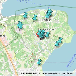 Mappa Via C. Cavour, 25010 San Felice del Benaco BS, Italia (0.815)
