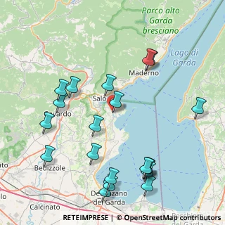 Mappa Via C. Cavour, 25010 San Felice del Benaco BS, Italia (9.563)