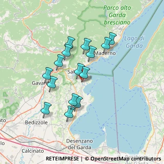 Mappa Via Cavour, 25010 San Felice del Benaco BS, Italia (6.256)