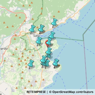 Mappa Via C. Cavour, 25010 San Felice del Benaco BS, Italia (2.94333)