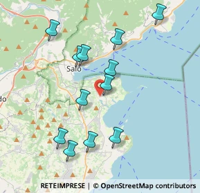 Mappa Via C. Cavour, 25010 San Felice del Benaco BS, Italia (3.78667)