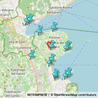 Mappa Via Cavour, 25010 San Felice del Benaco BS, Italia (2.00571)