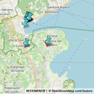 Mappa Via C. Cavour, 25010 San Felice del Benaco BS, Italia (2.59667)
