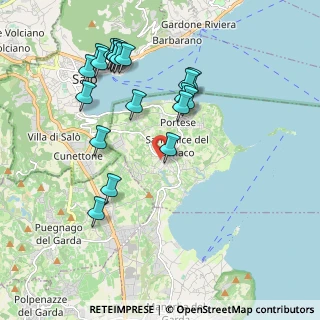 Mappa Via Cavour, 25010 San Felice del Benaco BS, Italia (2.0865)