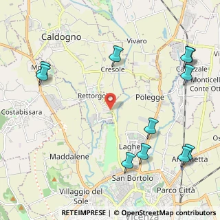 Mappa Via Ponte Marchese, 36030 Cresole VI, Italia (2.83455)