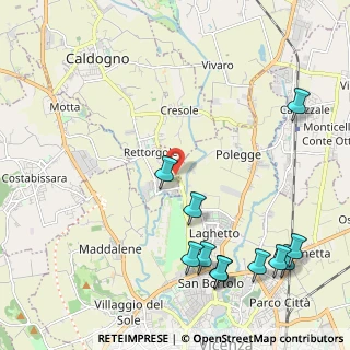 Mappa Via Ponte Marchese, 36030 Cresole VI, Italia (2.72909)