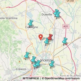 Mappa Via Ponte Marchese, 36030 Cresole VI, Italia (4.73909)