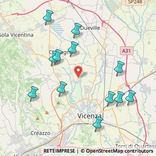 Mappa Via Ponte Marchese, 36030 Cresole VI, Italia (4.57583)