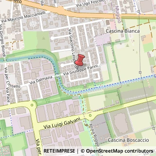 Mappa Rua del Parnaso, 14, 20834 Nova Milanese, Monza e Brianza (Lombardia)