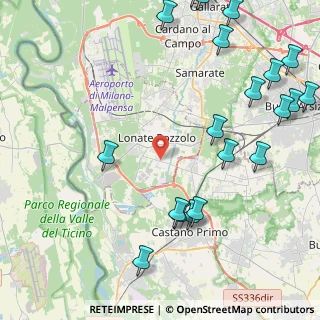 Mappa Via Pisa, 21015 Lonate Pozzolo VA, Italia (5.8205)