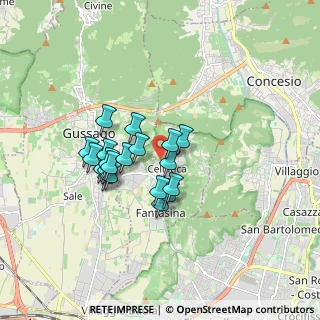 Mappa Via Magenta, 25060 Cellatica BS, Italia (1.3345)