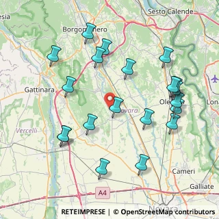 Mappa Cascina Clementina, 28010 Barengo NO, Italia (8.6955)