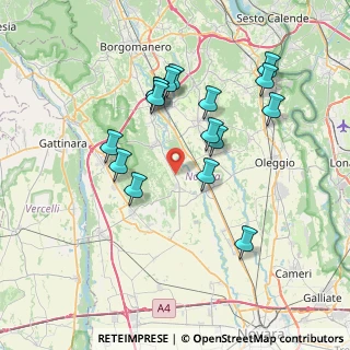Mappa Cascina Clementina, 28010 Barengo NO, Italia (7.08438)
