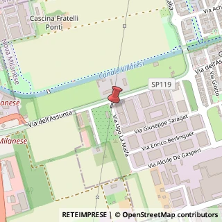Mappa Via Assunta, 70, 20834 Nova Milanese, Monza e Brianza (Lombardia)