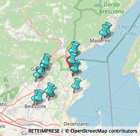 Mappa Via Eugenio Montale, 25087 Salò BS, Italia (6.28875)
