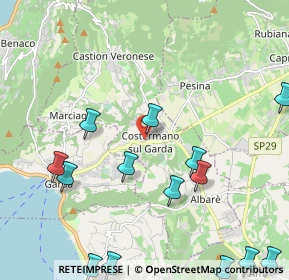 Mappa Costermano, 37010 Costermano VR, Italia (2.82643)