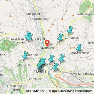 Mappa Via Maestra, 13900 Biella BI, Italia (2.06231)