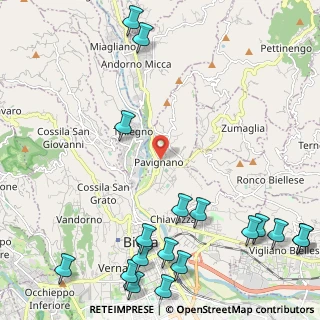 Mappa Via Maestra, 13900 Biella BI, Italia (3.24556)