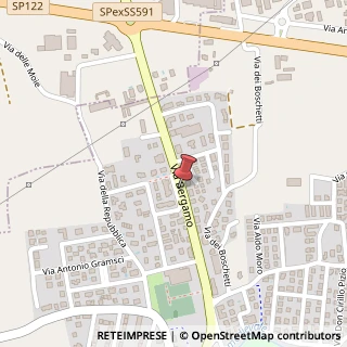 Mappa Via dei Boschetti, 3/A, 24055 Cologno al Serio, Bergamo (Lombardia)