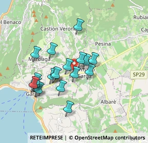 Mappa Via Belvedere, 37010 Costermano VR, Italia (1.5745)