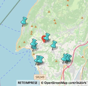 Mappa Via Belvedere, 37010 Costermano VR, Italia (3.60182)