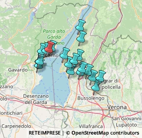 Mappa Via Belvedere, 37010 Costermano VR, Italia (9.6505)