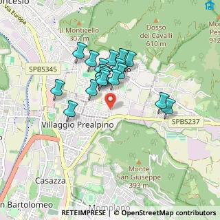 Mappa Via Collodi, 25073 Bovezzo BS, Italia (0.682)