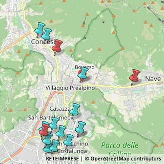 Mappa Via Collodi, 25073 Bovezzo BS, Italia (3.03438)