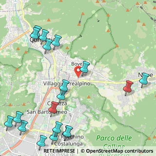 Mappa Via Collodi, 25073 Bovezzo BS, Italia (3.06579)