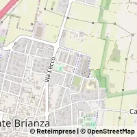 Mapa Agrate Brianza