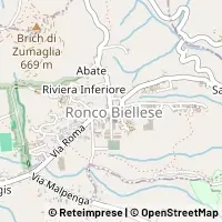 Karte Ronco Biellese