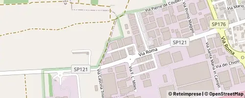 Mappa Cavenago di Brianza