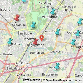 Mappa Via Carlo Rota, 20052 Monza MB, Italia (2.91818)