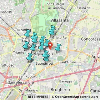 Mappa Via Carlo Rota, 20052 Monza MB, Italia (1.45125)