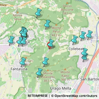Mappa Via Campiani, 25060 Collebeato BS, Italia (1.2535)