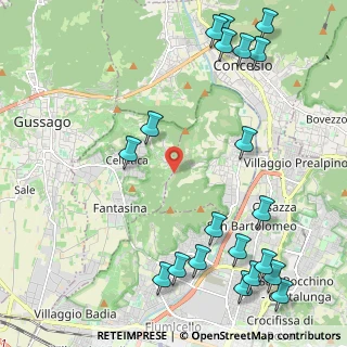 Mappa Via Campiani, 25060 Collebeato BS, Italia (2.891)