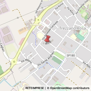 Mappa Via IV Novembre, 9, 20060 Trezzano Rosa, Milano (Lombardia)