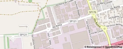 Mappa Cavenago di Brianza