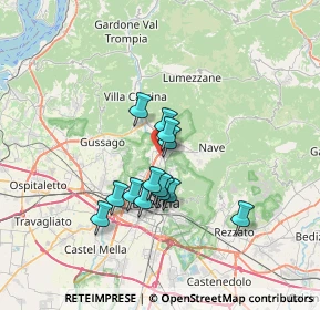 Mappa Via Stretta, 25136 Brescia BS, Italia (5.17385)