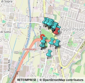 Mappa Via Stretta, 25136 Brescia BS, Italia (0.28214)