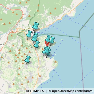Mappa Via Porto San Felice, 25010 San Felice del Benaco BS, Italia (2.5175)
